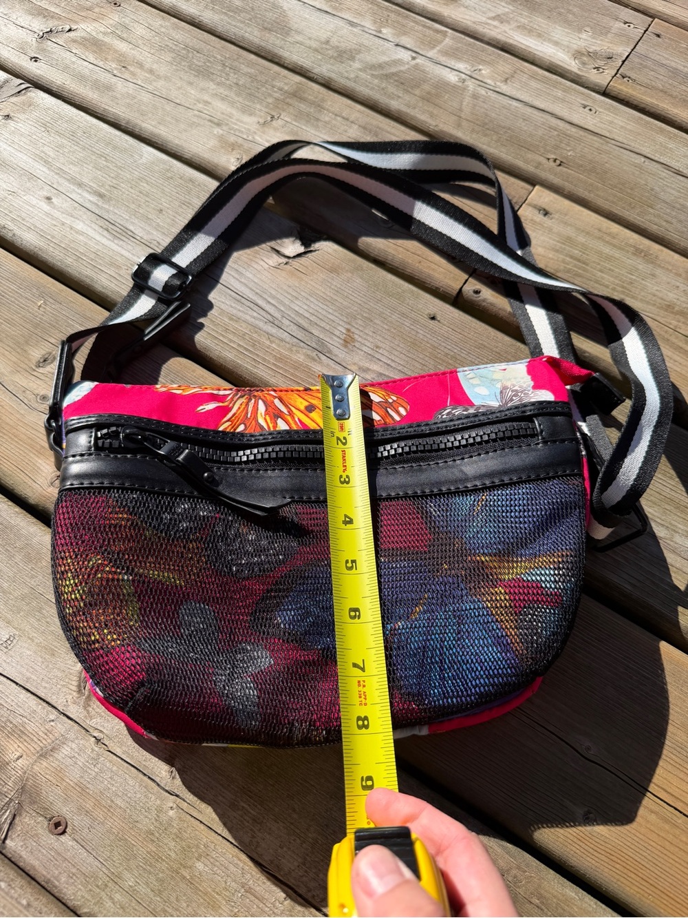 Spirit by KG&B Butterfly Floral Crossbody Bag - Picture 6 of 11